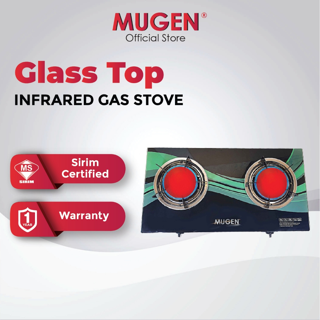 MUGEN Glass Top Infrared Gas Stove V1 (MGS2020) Shopee Malaysia