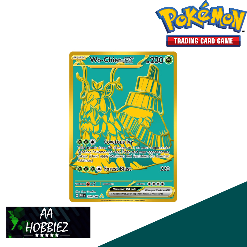 Pokemon TCG Wo Chien Ex 240/091 Paldean Fates | Shopee Malaysia