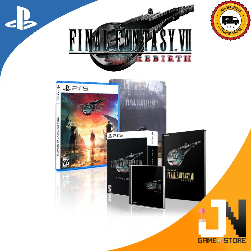 PS5 Final Fantasy VII Rebirth Standard Deluxe Edition (R3/R2