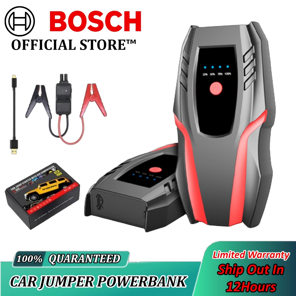 Bosch Car Jumper Power Bank Battery Jump Starter Car Powerbank Jump Starter 22000 mAh