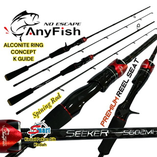 ANYFISH SEEKER SPINNING/ BAITCASTING (BC) FISHING ROD