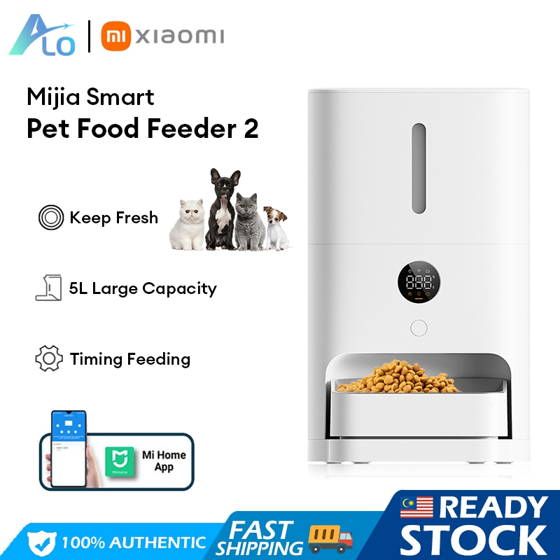 Xiaomi Mijia Smart Pet Feeder 2 Automatic Food Dispenser APP Control ...