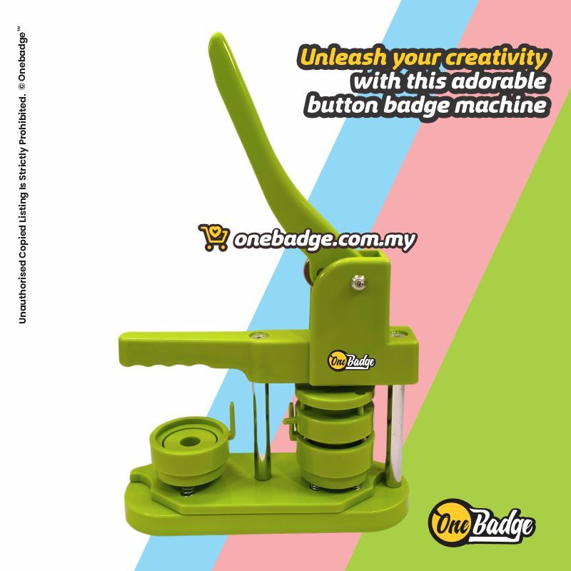 32mm Maika Greeen Button Badge Machine Package for Business Start-Up ...