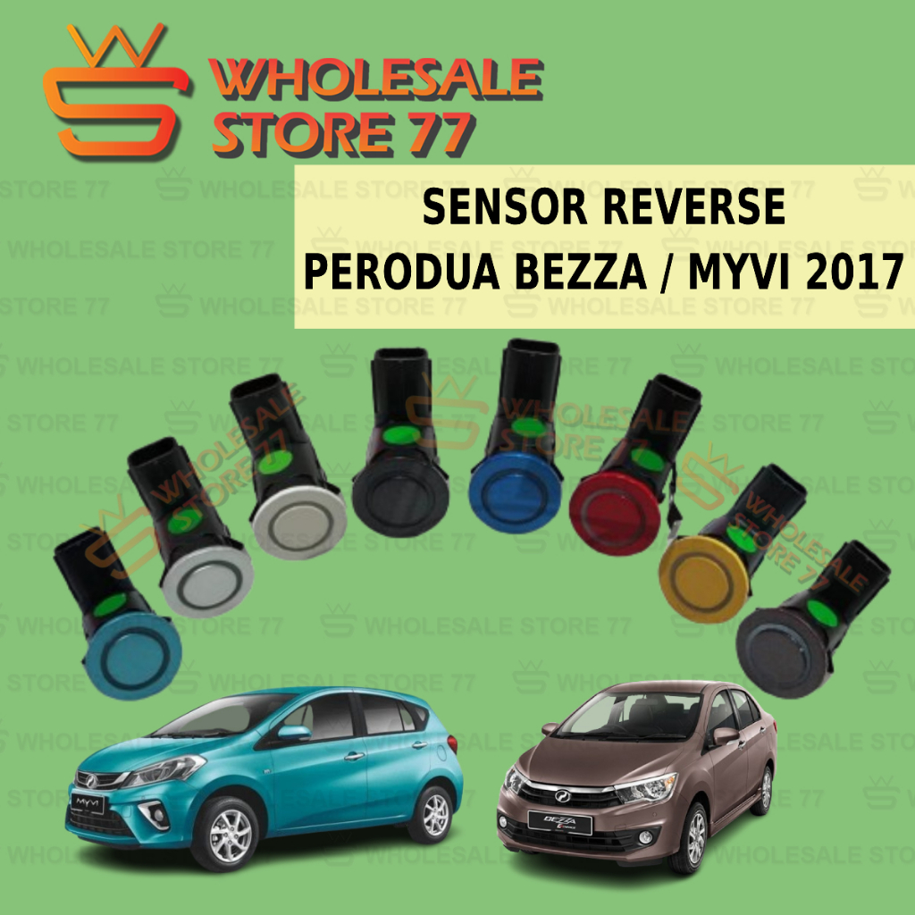 ORI & WARRNTY | Perodua Bezza Myvi 2017 M800 Rear Parking Sensor ...