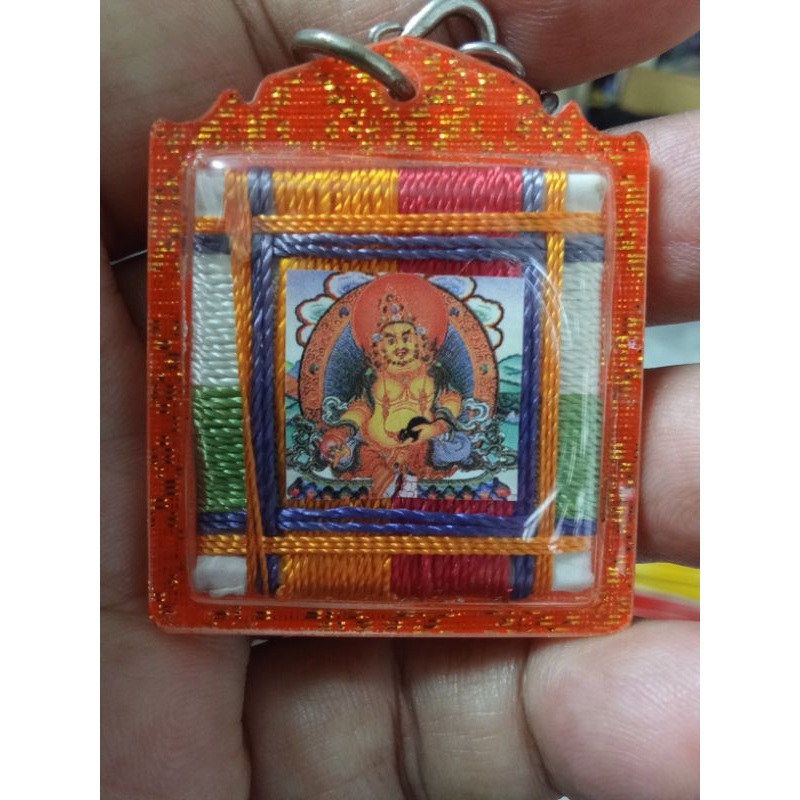 yellow zhambala pendant already blessed with fire puja. | Shopee Malaysia