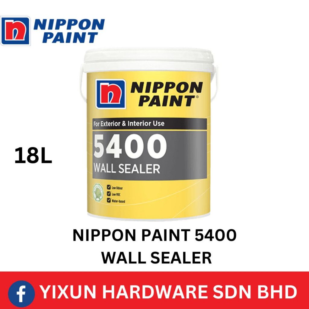 Nippon Paint 5400 Wall Sealer 18L | Shopee Malaysia