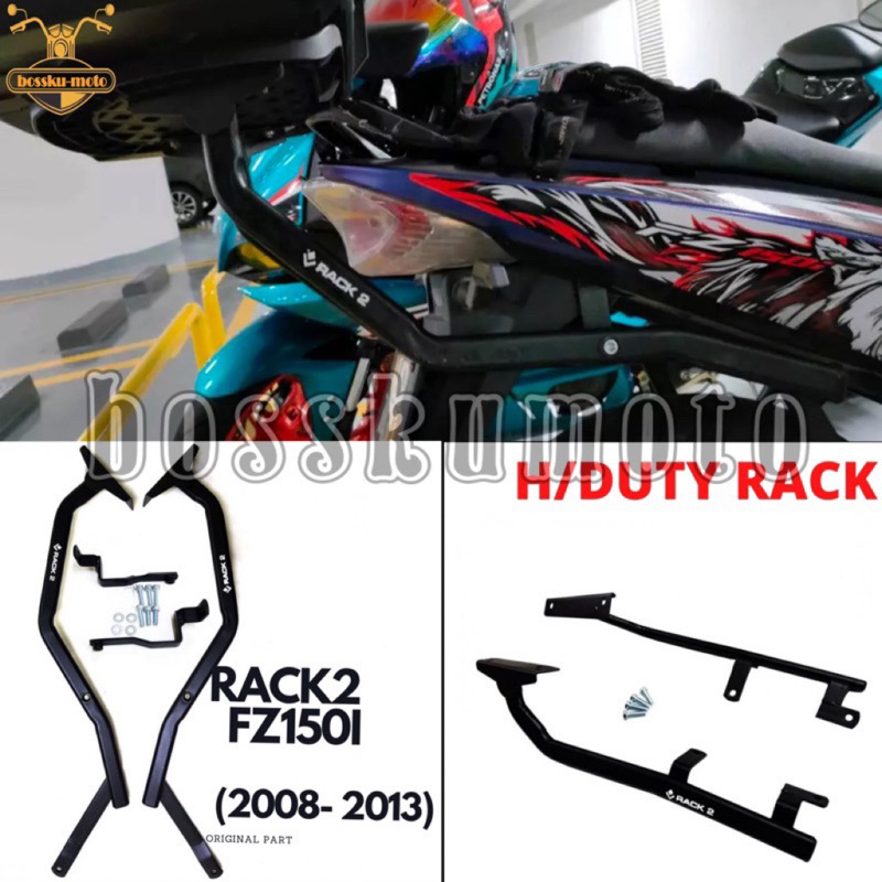 FZ150 V1 V2 V3 TOP BOX RACK MONORACK CARRIER HEAVY DUTY | Shopee Malaysia