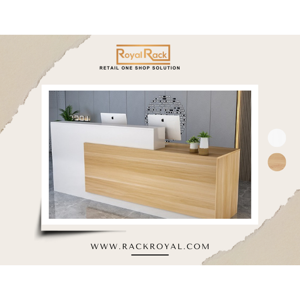 RoyalRack Receiption Counter Cashier Table Commercial Office Computer ...