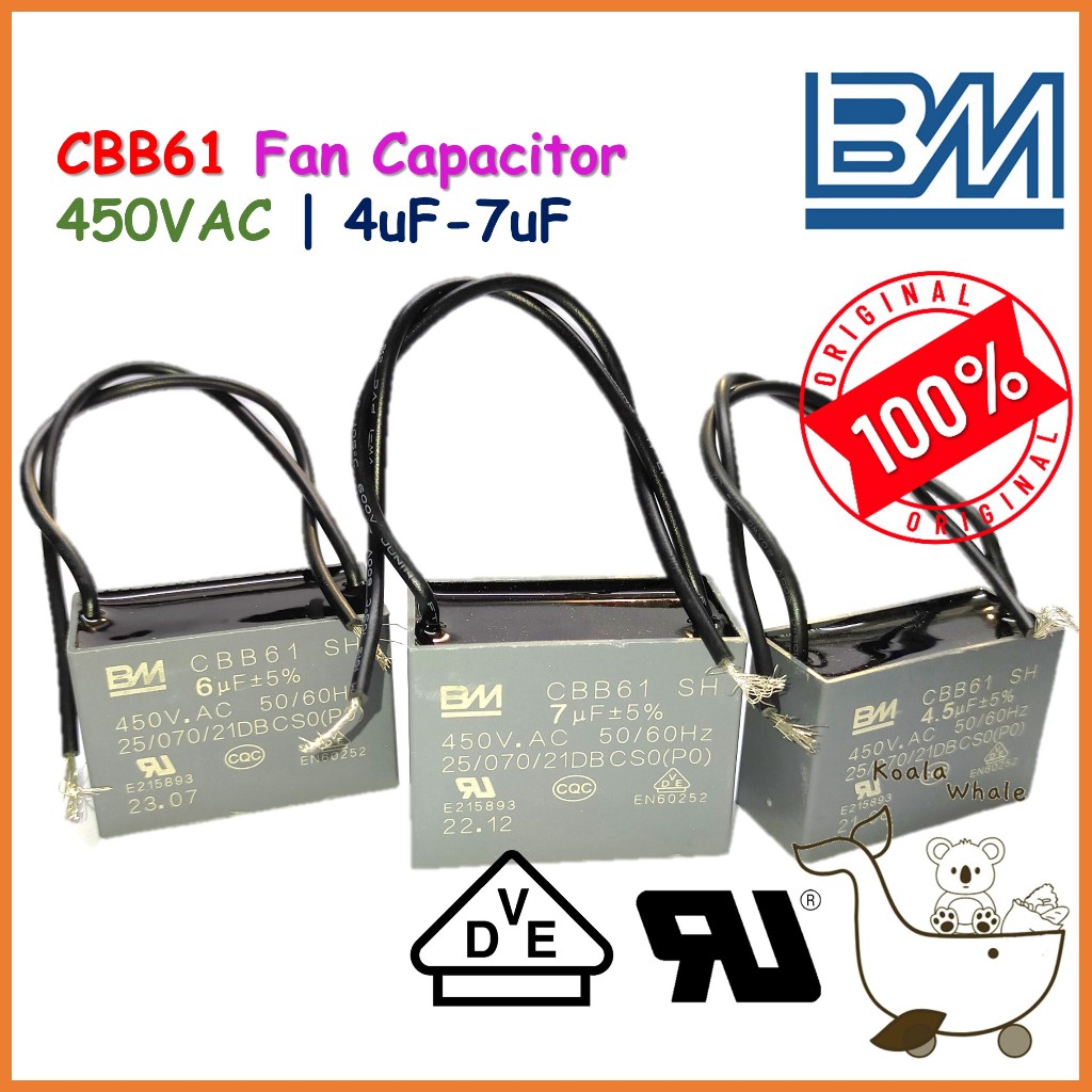 BCOMFY Condensatore Di Avviamento Del Ventilatore Del - Foto 10