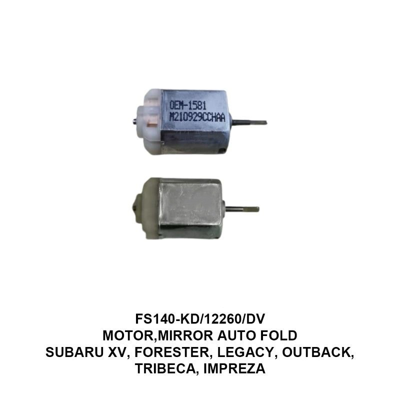 Subaru XV, Forester and Legacy Side Mirror Motor/Auto Fold Mirror Motor
