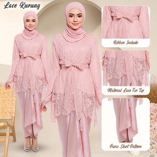 Kebaya Lace Kebaya Baju Kurung Moden Ironless Muslimah Sesuai Untuk ...