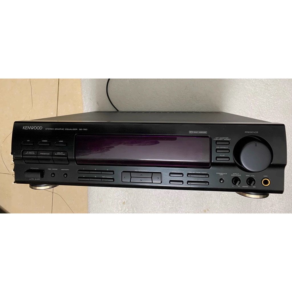 Kenwood GE760 high end high quality Stereo Graphic Equalizer superb