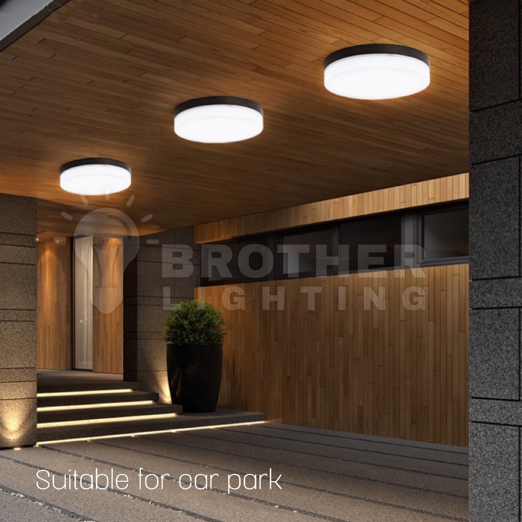 LED Borderless Surface Downlight 16W 20W 28W 40W Lampu Siling Round ...