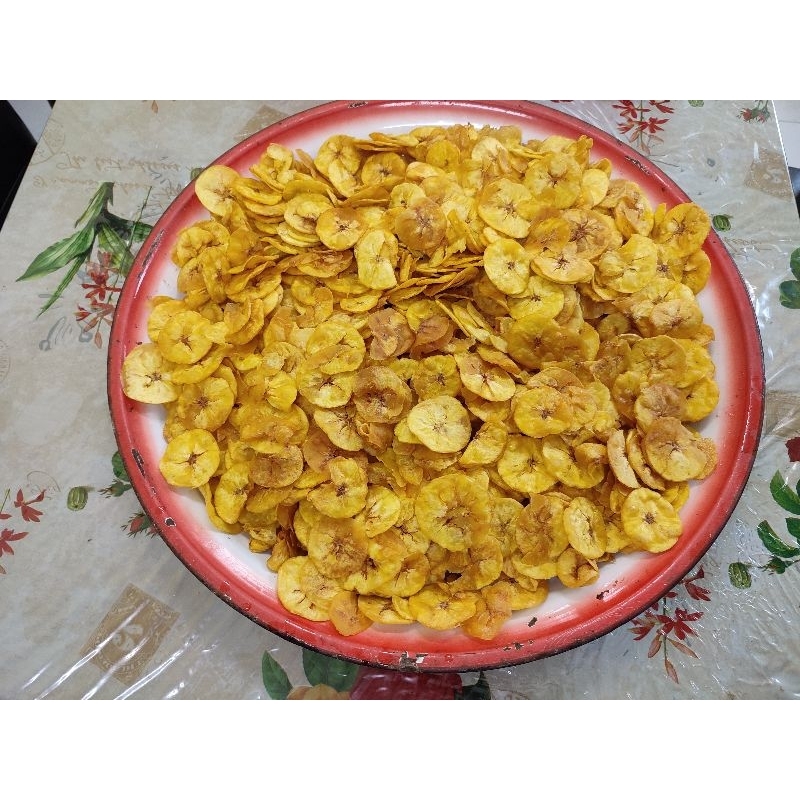 Ready Stok Kerepek Pisang Tanduk Bulat Homemade Sedap Lazat 100g200g500g1kg Shopee Malaysia 