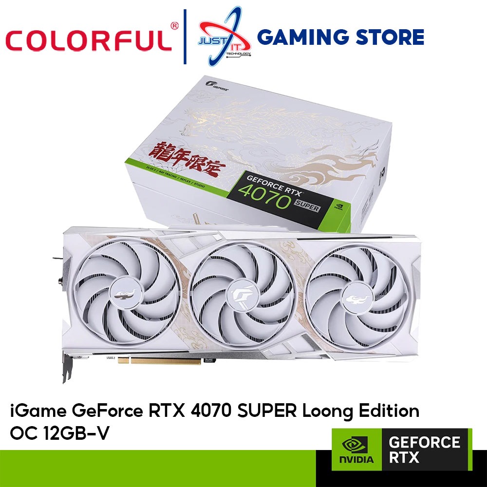 COLORFUL IGAME GEFORCE RTX4070 SUPER LOONG EDITION OC 12GB-V GDDR6 ...