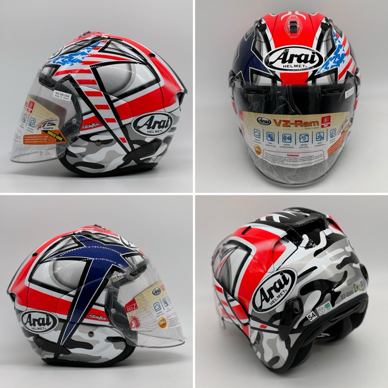 ARAI Vz-Ram Design Original Helmet Made In Japan