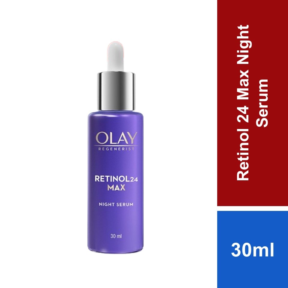 Olay Regenerist Retinol 24 Max Anti Aging Night Serum 30 ml | Shopee ...