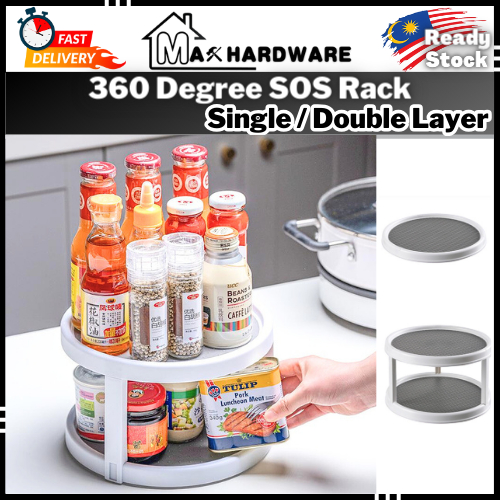 ReadyStock~ Max Kitchen Or Bath Room Single / Double Layers Multi ...