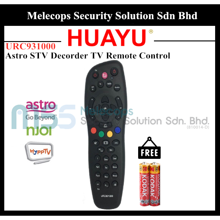 ASTRO Beyond 6 In 1 Remote Control Replacement (URC931000) | Shopee ...