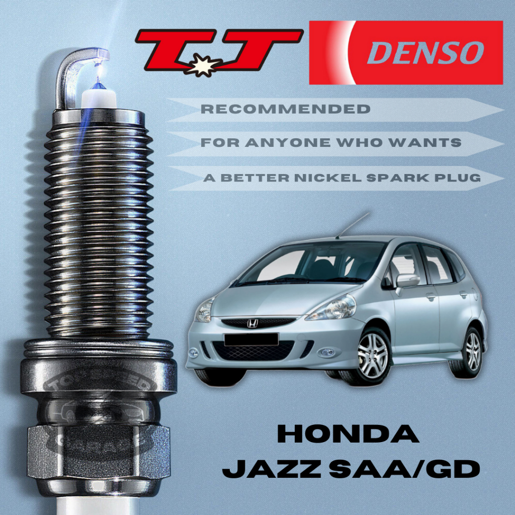 DENSO TT Nickel Spark Plug Jazz gd saa fit Honda - k20tt | Shopee Malaysia