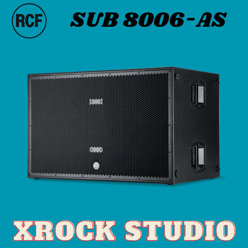 RCF SUB 8006-AS Professional Series Active Subwoofer ( SUB 8006 AS ...