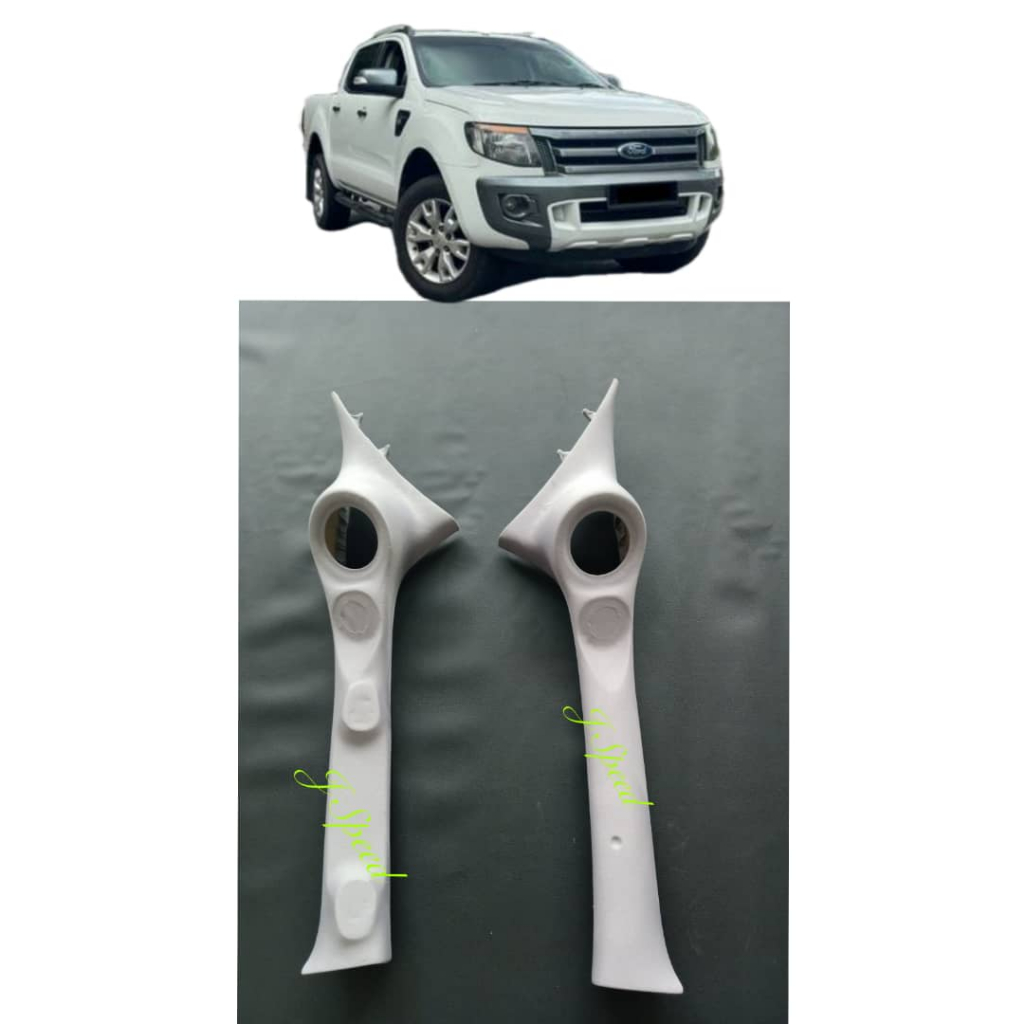 Ford Ranger(T6) 2009yrs-2014yrs 3 Way Air Pillar Tweeter + 3.5