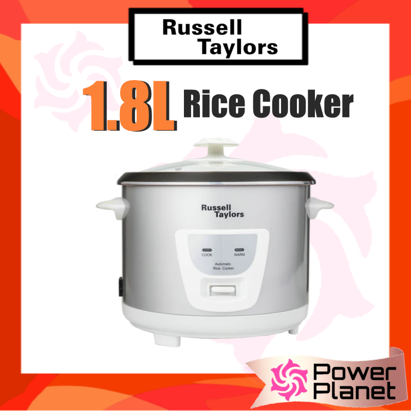 Russell Taylors 1.8L Rice Cooker ERC-18 ( ERC18 ) / Khind 1.8L RC918T ...