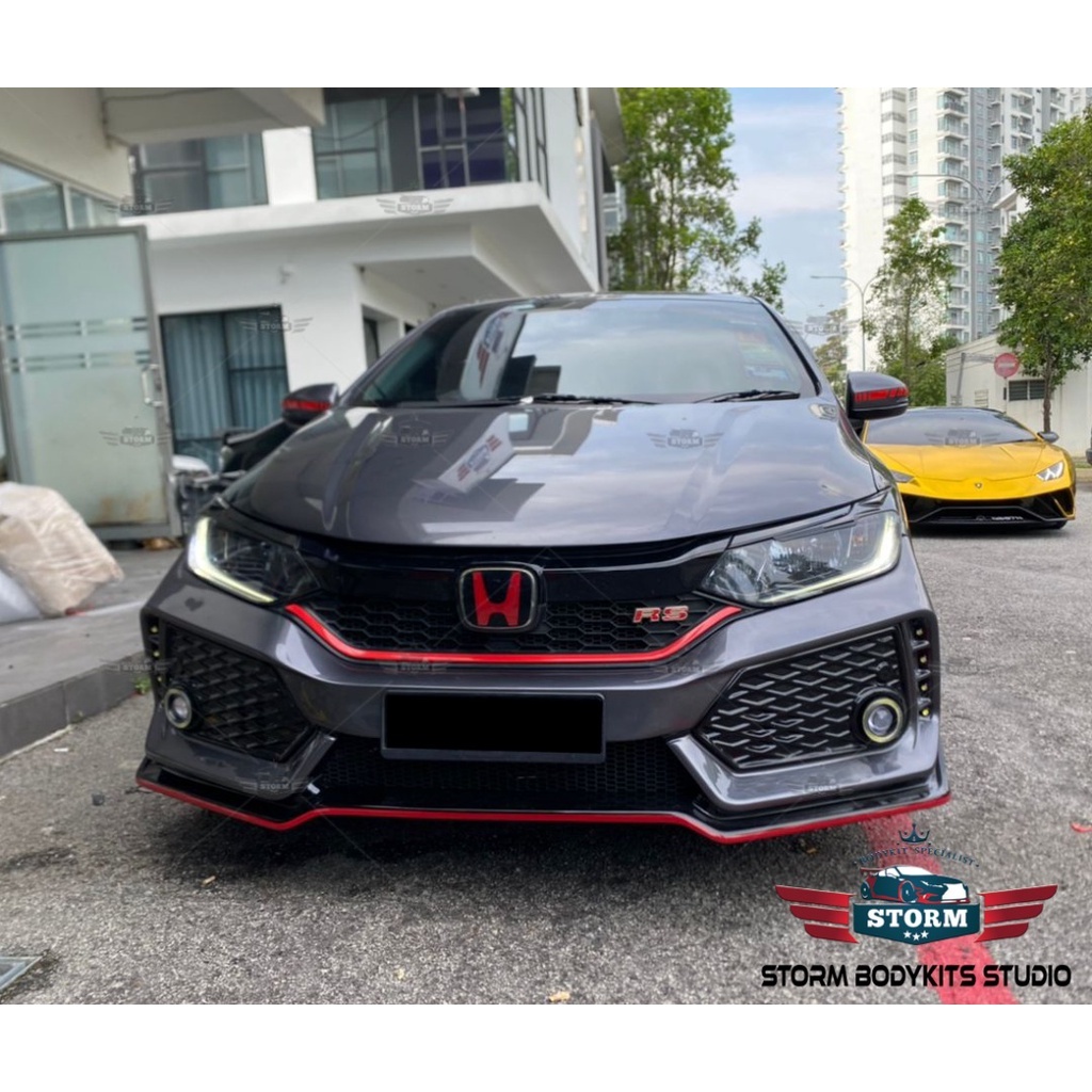 HONDA CITY 20172020 TYPE R BODYKIT WITH 2K ORI COLOR PAINT FRP