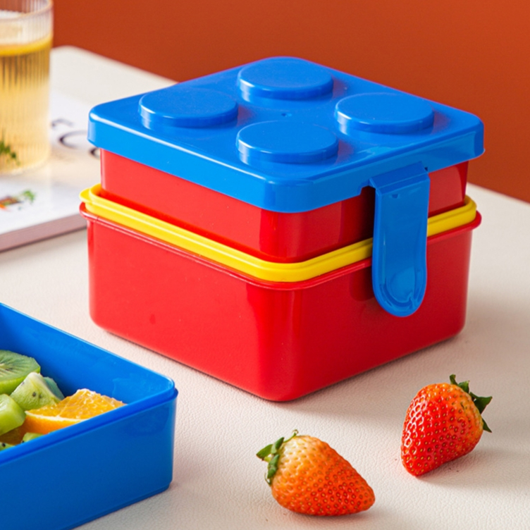 Lego Block Lunch Box Set Building Blocks Bento Lunch Box Bento Box ...