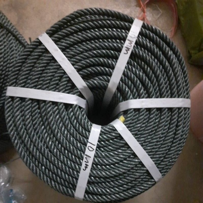 10mm PE ROPE EXTRA HARD X 180METER SUN BRAND MADE IN MALAYSIA | Shopee ...