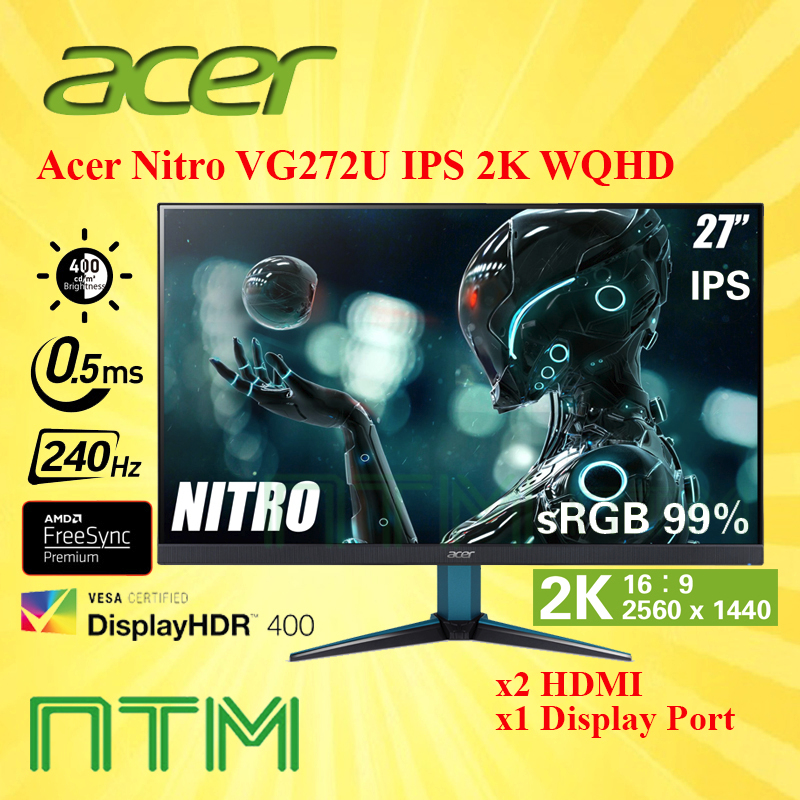 ACER NITRO VG272U W2 / VG272UW2 27