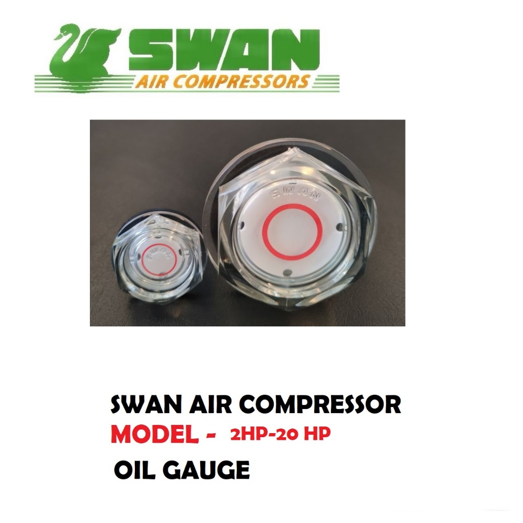 Swan air compressor oil gauge for 2hp20hp Swan Air Compressor spare parts (100 ORIGINAL