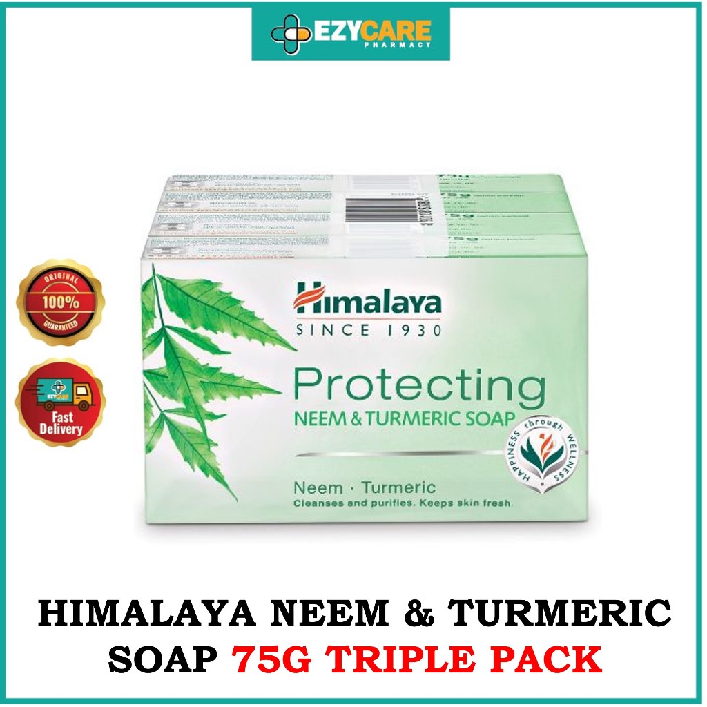 Himalaya Protecting Neem & Turmeric Soap 75g Shopee Malaysia