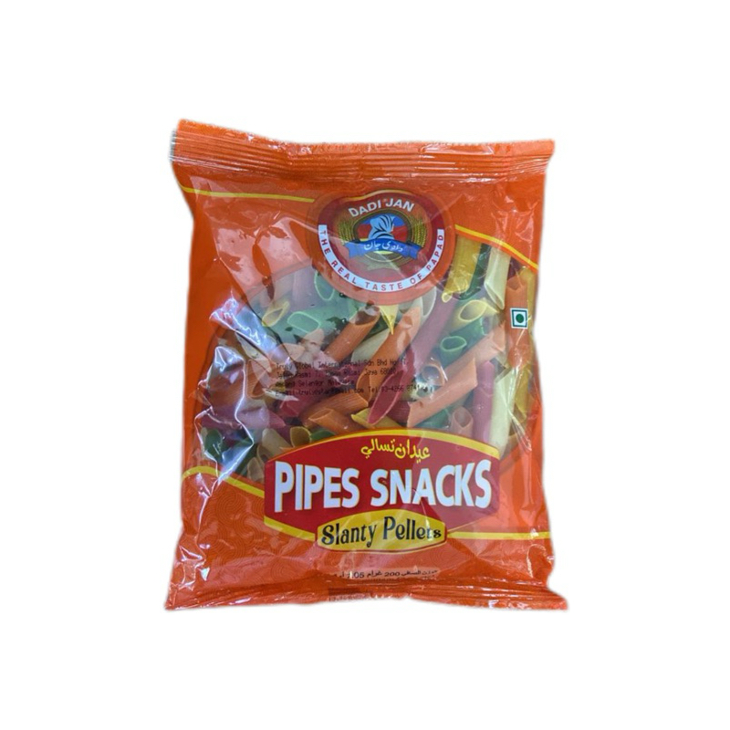Pipes Snacks Slanty Pellets Dadi Jan 200g | Shopee Malaysia