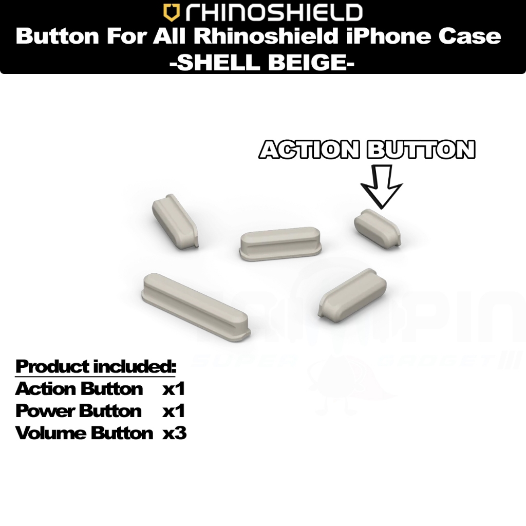 RhinoShield Customization Buttons for MOD NX / CrashGuard NX / Clear ...