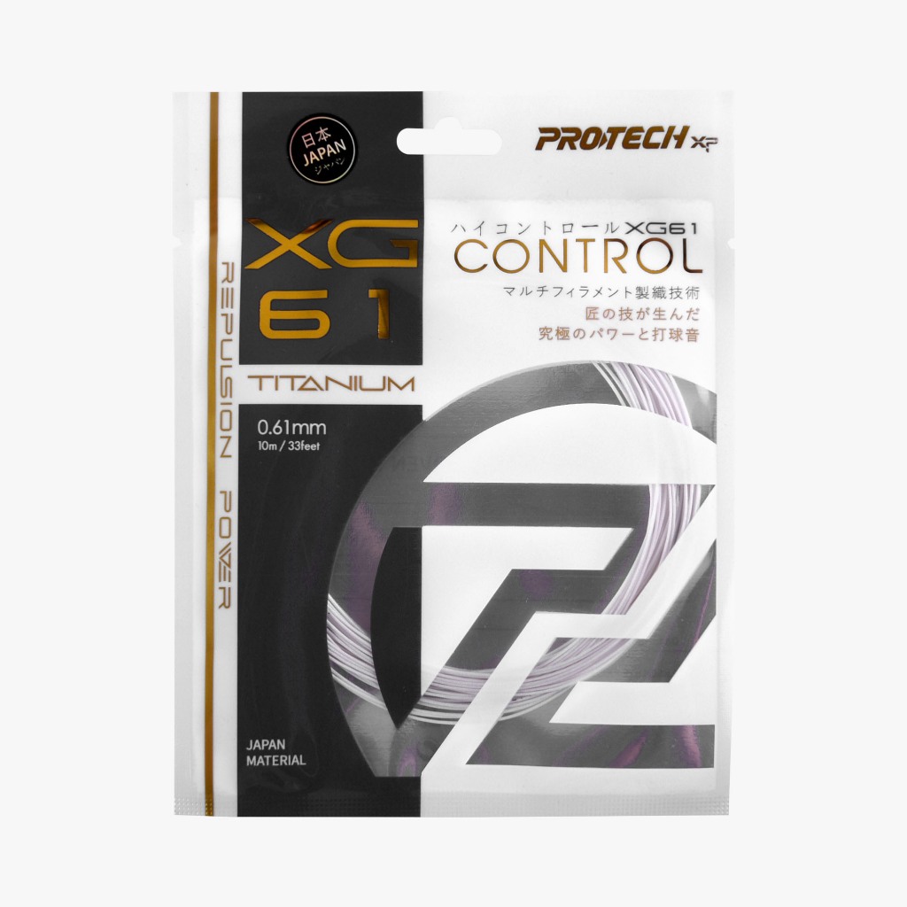 Protech New Spiral Technology Performance String XG61Ti (0.61mm)(Made ...