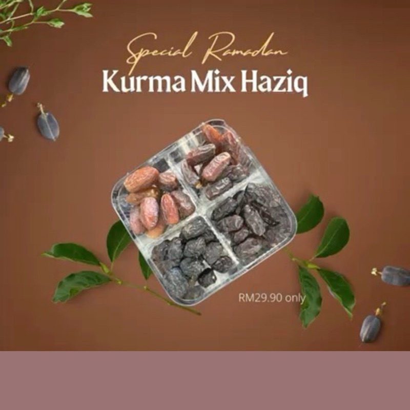 Kurma Mix Haziq Kurma Ajwa Kurma Medjool Kurma Mabroom Kurma Safawi