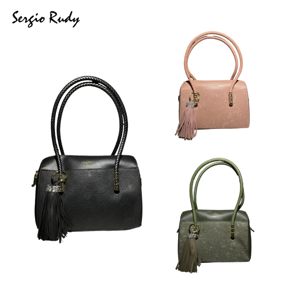 Sergio Rudy Top Handle Handbag Sling Bag 10SR14 Shopee Malaysia