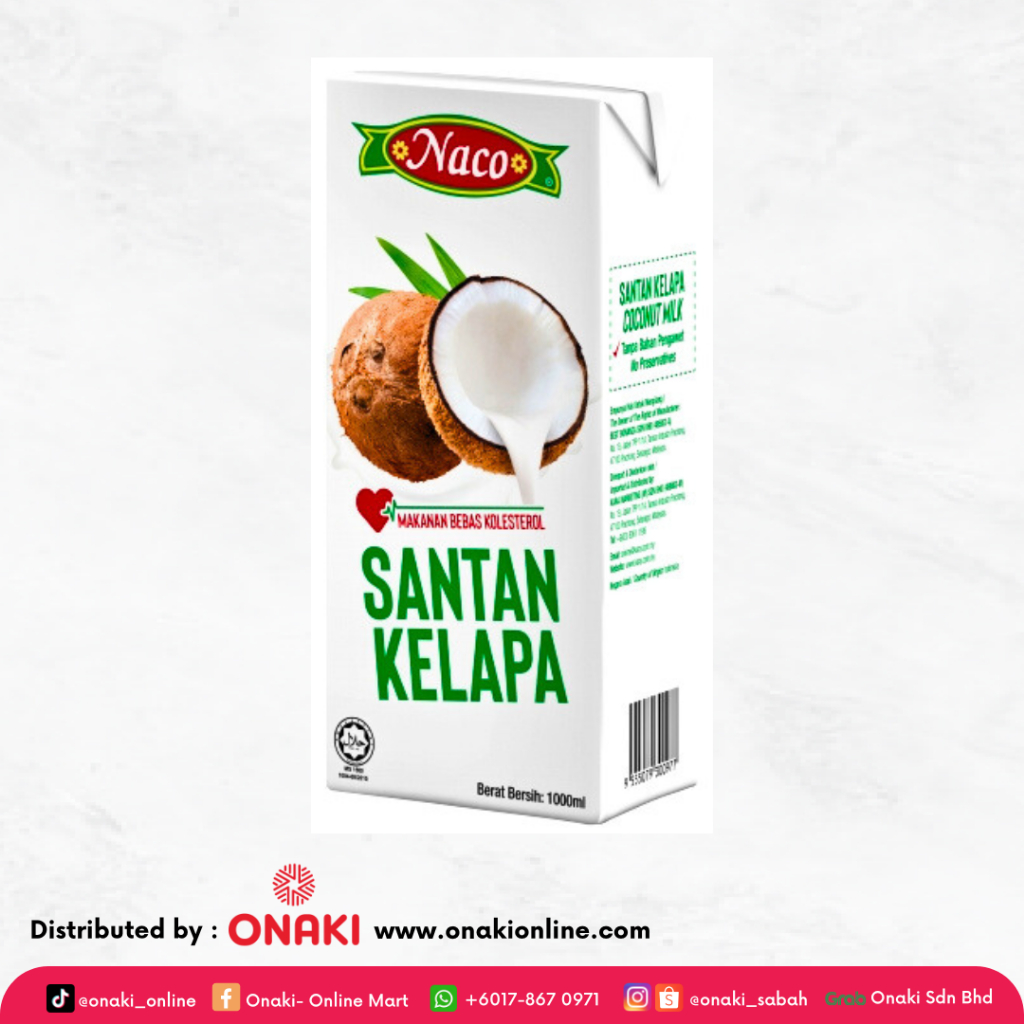 NACO COCONUT MILK (1L) | Shopee Malaysia