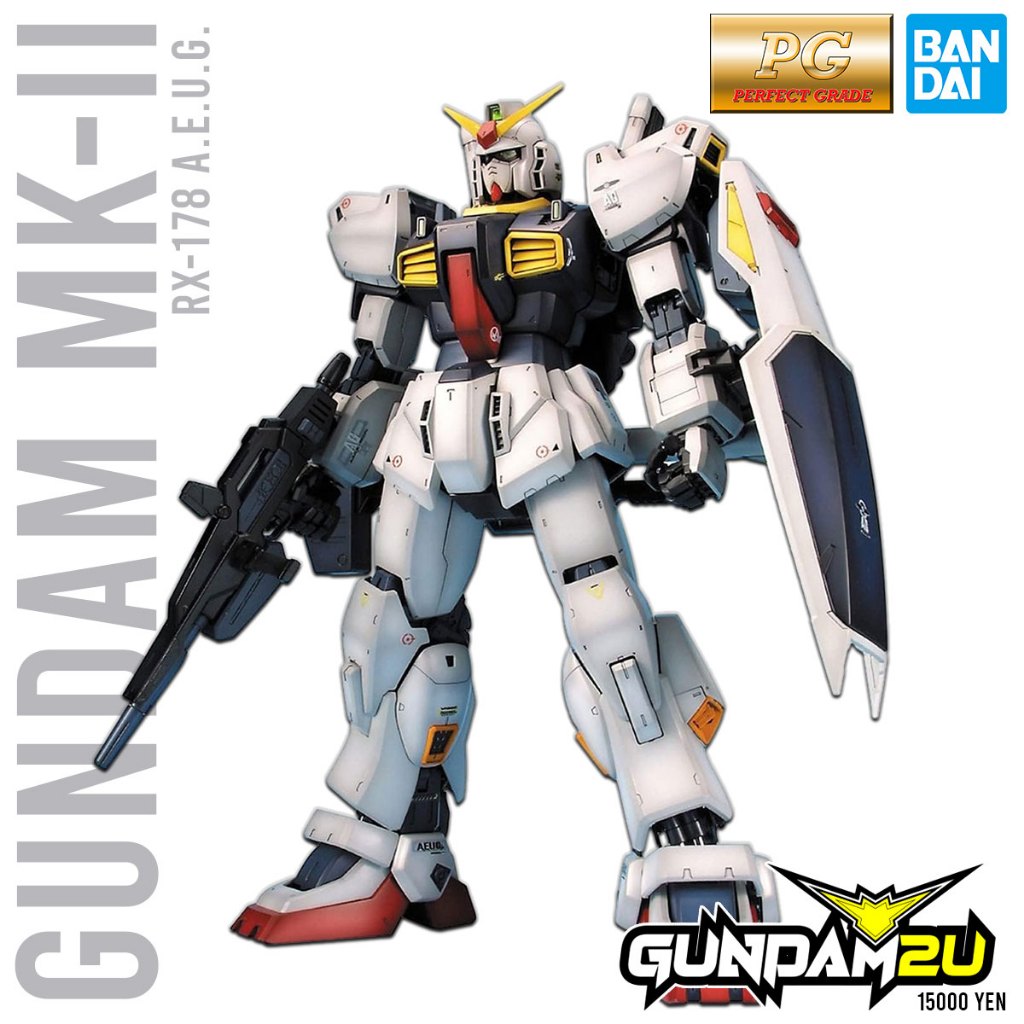 BANDAI PG 1/60 Gundam MK-II A.E.U.G. MK2 AEUG - Perfect Grade Zeta Gundam Z Plastic Model Kit Gundam2u I.1351688