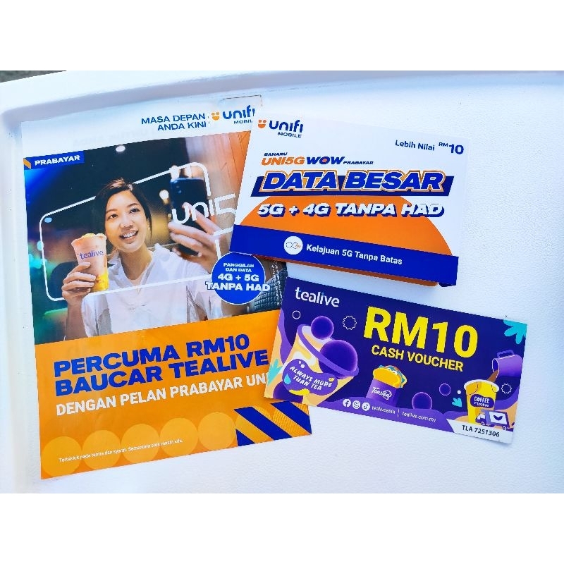 UNI5G WOW PREPAID UNLIMITED DATA | Shopee Malaysia