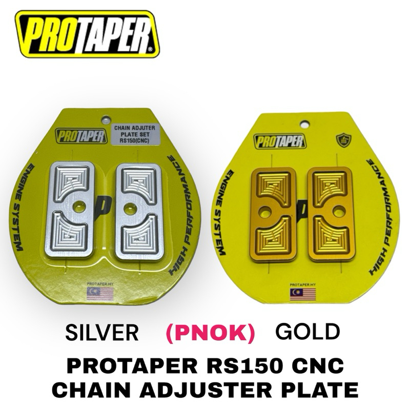 Protaper Rs150 Cnc Chain Adjuster Plate Set Shopee Malaysia 0840