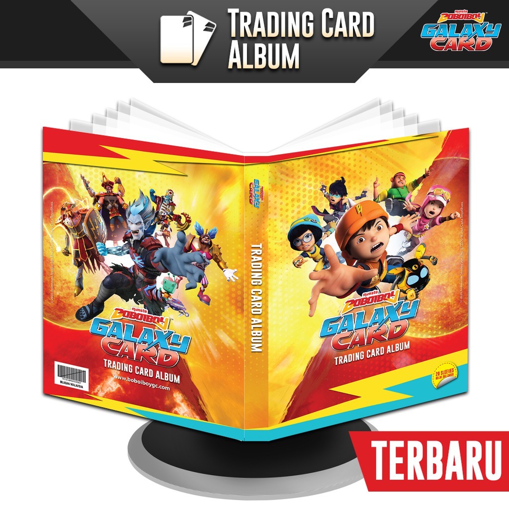 BoBoiBoy Galaxy Card – Trading Card Album V2 | Shopee Malaysia