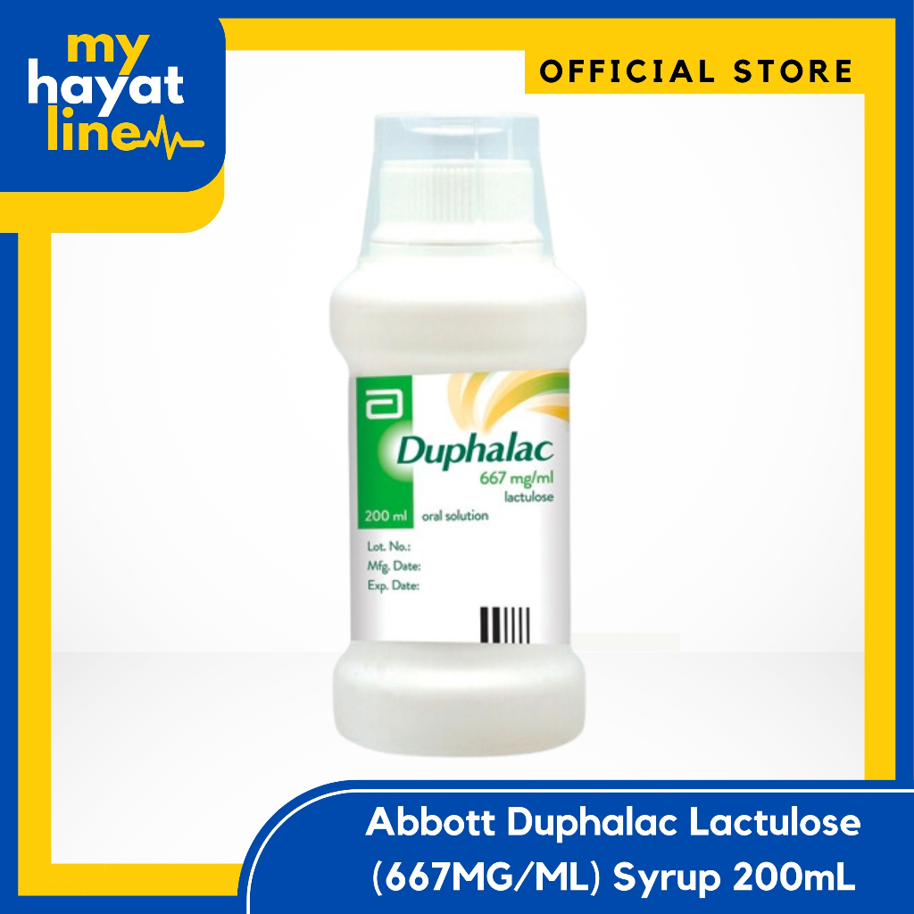 Abbott Duphalac Lactulose (667MG/ML) Syrup 200mL | Shopee Malaysia