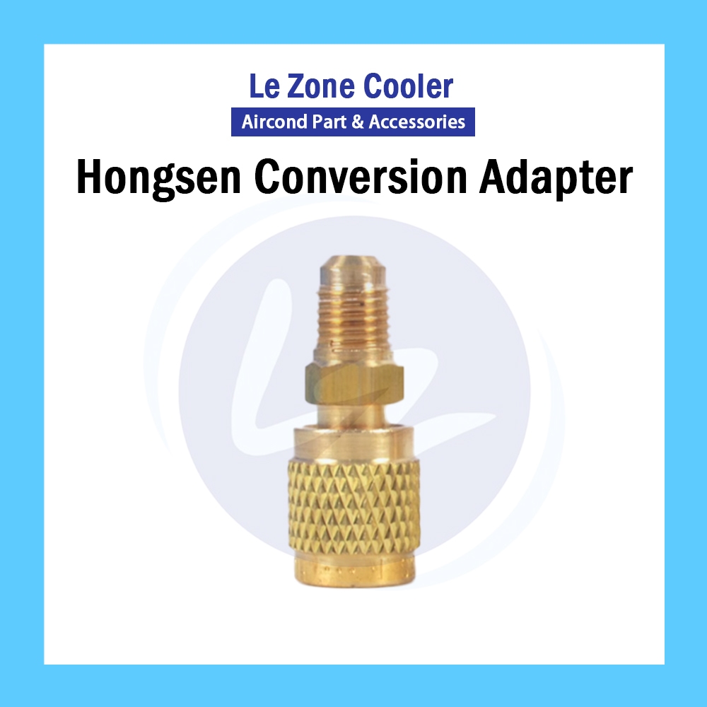 Hongsen Charging Hose Adapter Conversion Adapter Aircond Gas Meter R22 ...