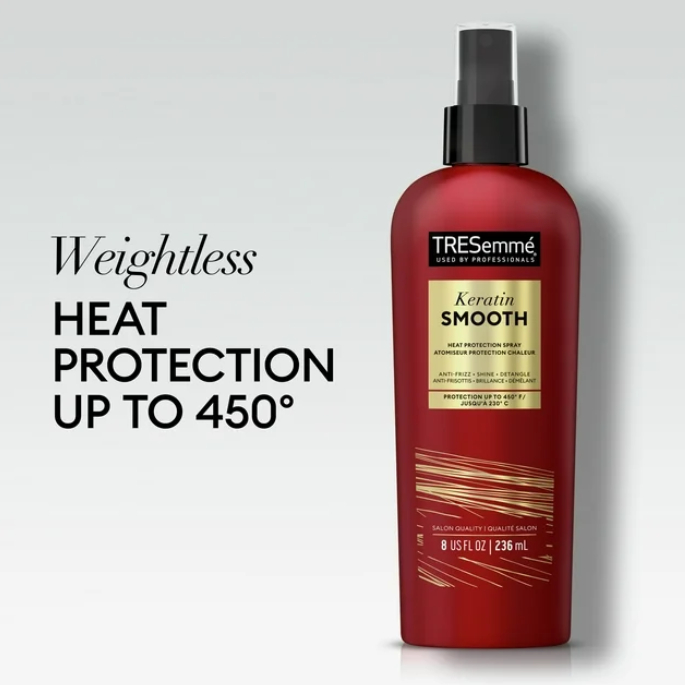 Tresemme Keratin Smooth Heat Protect Spray 236ml Shopee Malaysia