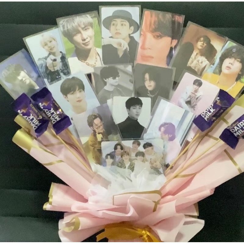 Photocard Kpop Bouquet Shopee Malaysia