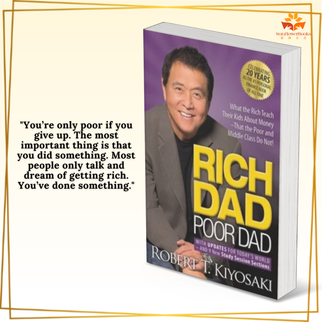 【ready Stock】rich Dad Poor Dad By Robert Kiyosaki 20th Anniversary