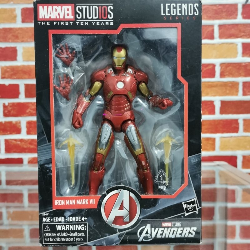 Iron Man [mark 7] Avengers Marvel Legends Studios The First 10 Year 