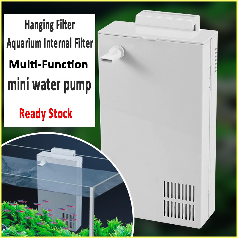 View of Aquarium hanging Filter Jeneca Canister Mini Fish Tank Filter System ...